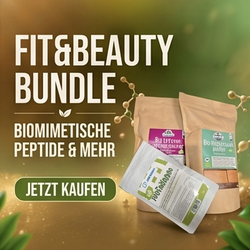 Fit&Beauty-Bundle 1 - vegan, 1xBio Reisprotein 1kg, 1xBio Erbsenprotein 1kg, 1xVegan Pro Collagen konv. 100g - von Erdschwalbe und Zimmermann