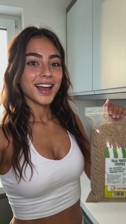 Soja Protein Crispies 60% 1000g - von Zimmermann Sportnahrung