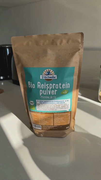 - Bio Reisprotein - veganes Protein - 1kg von Erdschwalbe